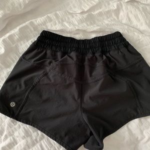 lululemon black shorts